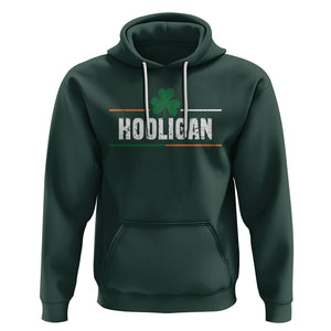 Funny St. Patricks Day Matching Hoodie Hooligan Irish Shamrock TS02 Dark Forest Green Printyourwear