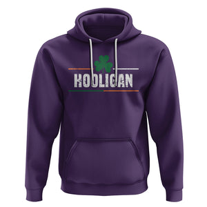 Funny St. Patricks Day Matching Hoodie Hooligan Irish Shamrock TS02 Purple Printyourwear