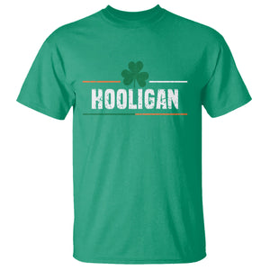 Funny St. Patricks Day Matching T Shirt Hooligan Irish Shamrock TS02 Irish Green Printyourwear