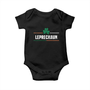 Funny St Patricks Day Matching Baby Onesie Leprechaun Irish Shamrock TS02 Black Print Your Wear