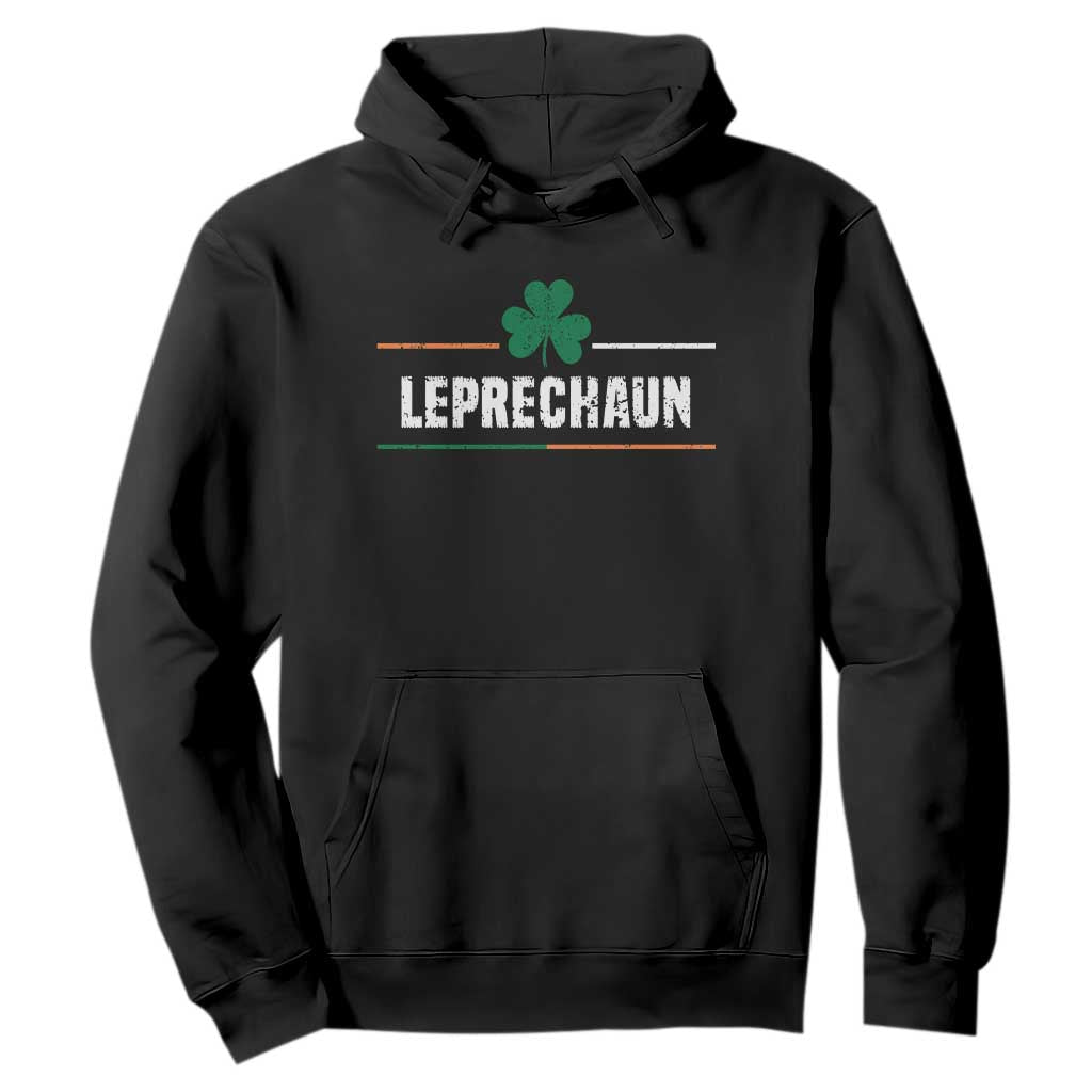 Funny St. Patricks Day Matching Hoodie Leprechaun Irish Shamrock TS02 Black Printyourwear