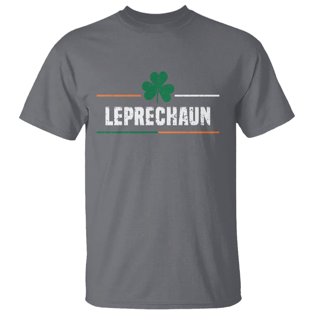 Funny St. Patricks Day Matching T Shirt Leprechaun Irish Shamrock TS02 Charcoal Printyourwear