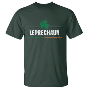 Funny St. Patricks Day Matching T Shirt Leprechaun Irish Shamrock TS02 Dark Forest Green Printyourwear
