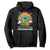 Cute St. Patricks Day Hoodie Shenanigans Coordinator Gnomes Rainbow TS02 Black Printyourwear