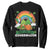 Cute St. Patricks Day Sweatshirt Shenanigans Coordinator Gnomes Rainbow TS02 Black Printyourwear