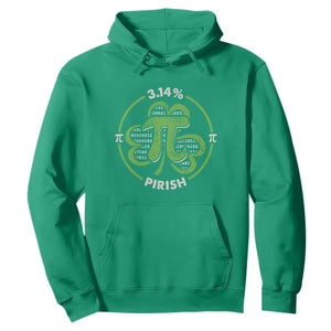 Funny Teacher St Patricks Day Hoodie Pi Day 3.14 Irish Funny Pirish Math Number Pi TS02 Irish Green Print Your Wear