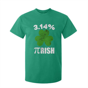 Funny Number Pi St Patricks Day T Shirt For Kid 3.14% Pi-rish Irish Funny Math Pi Day Shamrock TS02 Irish Green Print Your Wear