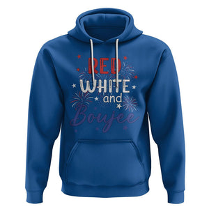 Funny 4th Of July Hoodie Red White And Boujee Fireworks Retro America TS02 Royal Blue Printyourwear