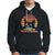 Sarcastic Cat Hoodie Funny Cat I Can Hear You But I'm Not Listening Retro TS02 Dark Heather Printyourwear