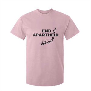 End Apartheid Human Rights T Shirt For Kid Broken Chain Social Justice Activist TS02 Light Pink Print Your Wear