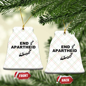 End Apartheid Human Rights Ceramic Ornament Broken Chain Social Justice Activist TS02 Print Your Wear