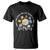 Dot Day T Shirt Polka Dot See Where It Takes You Universe Outer Space TS02 Black Printyourwear