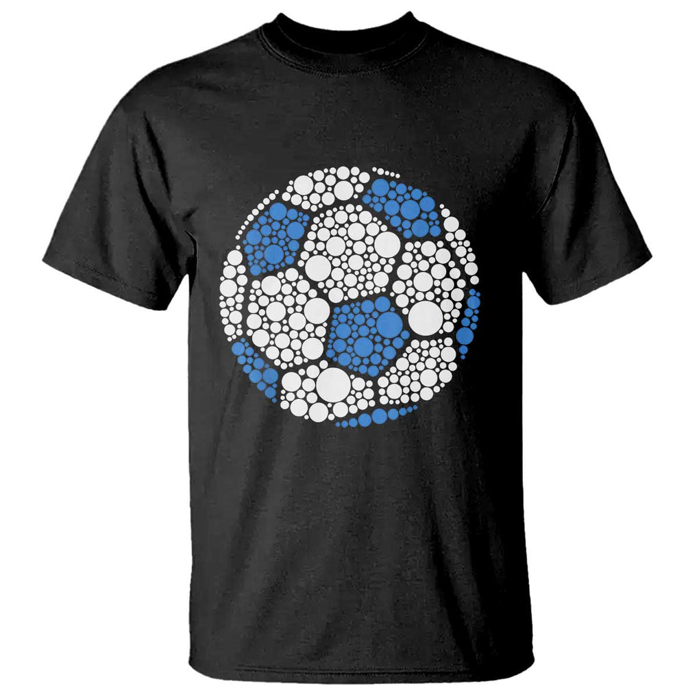 Happy Dot Day T Shirt Polka Dots Ball Soccer Lover TS02 Black Print Your Wear