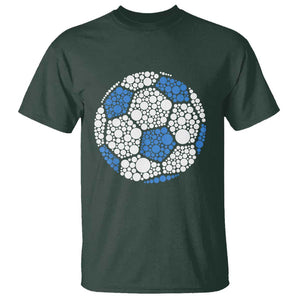 Happy Dot Day T Shirt Polka Dots Ball Soccer Lover TS02 Dark Forest Green Print Your Wear