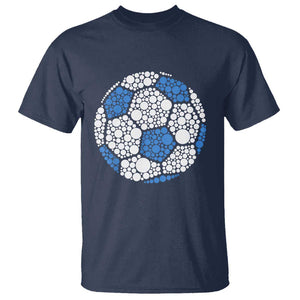 Happy Dot Day T Shirt Polka Dots Ball Soccer Lover TS02 Navy Print Your Wear