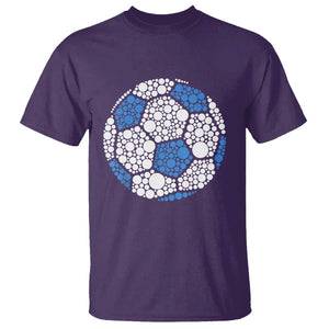 Happy Dot Day T Shirt Polka Dots Ball Soccer Lover TS02 Purple Print Your Wear