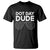 Dot Day Dude T Shirt Simple Cool Glasses Dots TS02 Black Print Your Wear