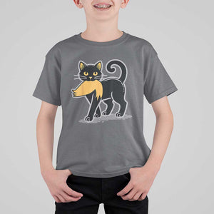 Cat Ladies For Kamala T Shirt For Kid Harris Donald Trump 2024 Sarcastic TS02 Charcoal Print Your Wear