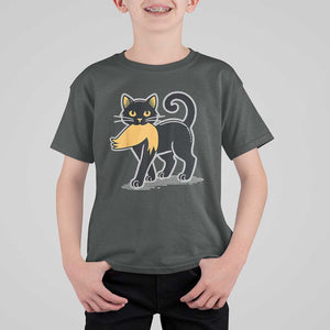 Cat Ladies For Kamala T Shirt For Kid Harris Donald Trump 2024 Sarcastic TS02 Dark Heather Print Your Wear