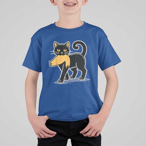 Cat Ladies For Kamala T Shirt For Kid Harris Donald Trump 2024 Sarcastic TS02 Royal Blue Print Your Wear