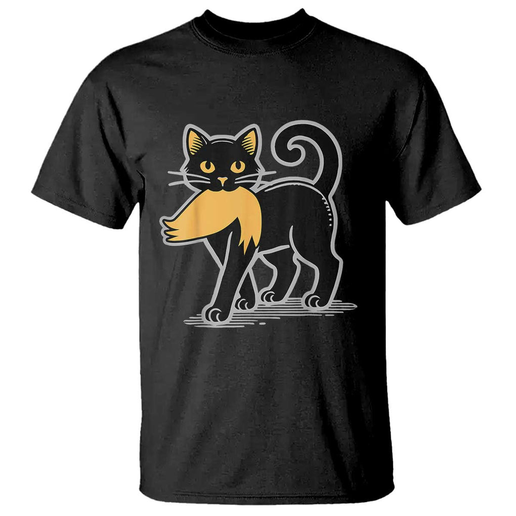 Cat Ladies For Kamala T Shirt Harris Donald Trump 2024 Sarcastic TS02 Black Print Your Wear