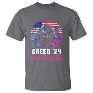 Creed '24 Take Me Higher T Shirt American Astronaut Election 2024 TS02 Charcoal Print Your Wear