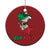 Viva Mexico Christmas Ornament Funny Mexican Dance Dinosaur Hispanic Heritage TS02 Print Your Wear