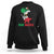 Viva Mexico Sweatshirt Funny Mexican Dance Dinosaur Hispanic Heritage TS02 Black Print Your Wear