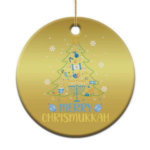 Christmas Hanukkah Christmas Ornament Merry Christmukkah Jewish Christmas Tree Chanukah TS02 Print Your Wear