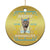 Funny Hanukkah Cat Christmas Ornament Happy Hanukcat Menorah Ugly Chanukah Jewish Festival TS02 Print Your Wear