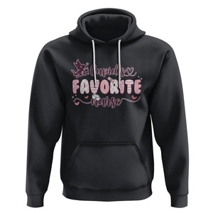 Nurse Valentines Day Hoodie Cupid's Favorite Groovy Retro TS02 Black Printyourwear