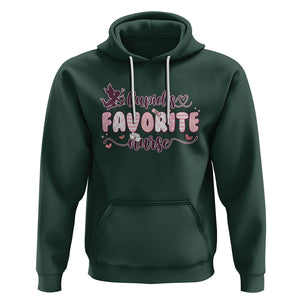 Nurse Valentines Day Hoodie Cupid's Favorite Groovy Retro TS02 Dark Forest Green Printyourwear