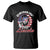 Abraham Lincoln T Shirt Drinking Like Lincoln Abe American Flag TS02 Black Print Your Wear