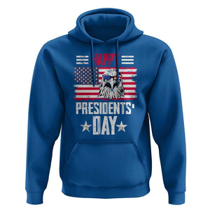 Happy Presidents' Day Hoodie Patriotic American Eagle US Flag Pride TS02 Royal Blue Print Your Wear