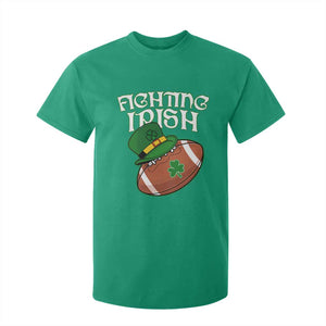 Fighting Irish T Shirt For Kid Football Shamrock St Patricks Spirit Classic Vintage TS02 Irish Green Print Your Wear