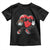 Valentines Day Heart Playing Football Toddler T Shirt Cute Gift for Sports Lovers TS02 Black Print Your Wear