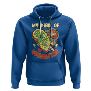 Gamer Valentines Day Hoodie My Kind Of Valentine Gaming Game Lover TS02 Royal Blue Printyourwear