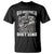 Dirt Bike T Shirt Funny Never Underestimate An Old Man Biker TS02 Black Print Your Wear