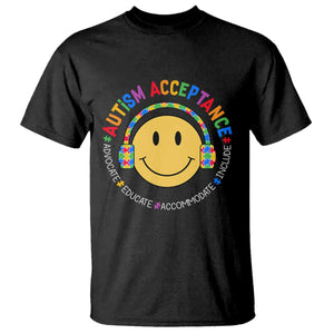 Autism Awareness Acceptance T Shirt Special Education Teacher Kids TS02 Black Print Your Wear