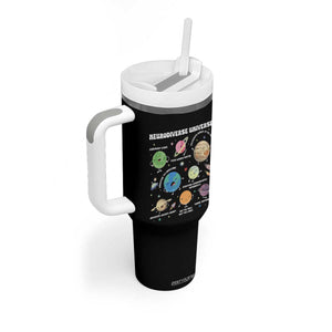Neurodiverse Universe Tumbler With Handle Autism Awareness ASD ADHD Neurodiversity Sped Teacher TS02 Print Your Wear