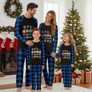 Special Education Plaid Pajama Set Play is Learning Sped Teacher TS02 Blue Plaid Print Your Wear