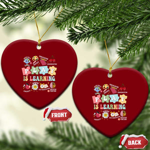 Special Education Ceramic Ornament Play is Learning Sped Teacher TS02 Print Your Wear