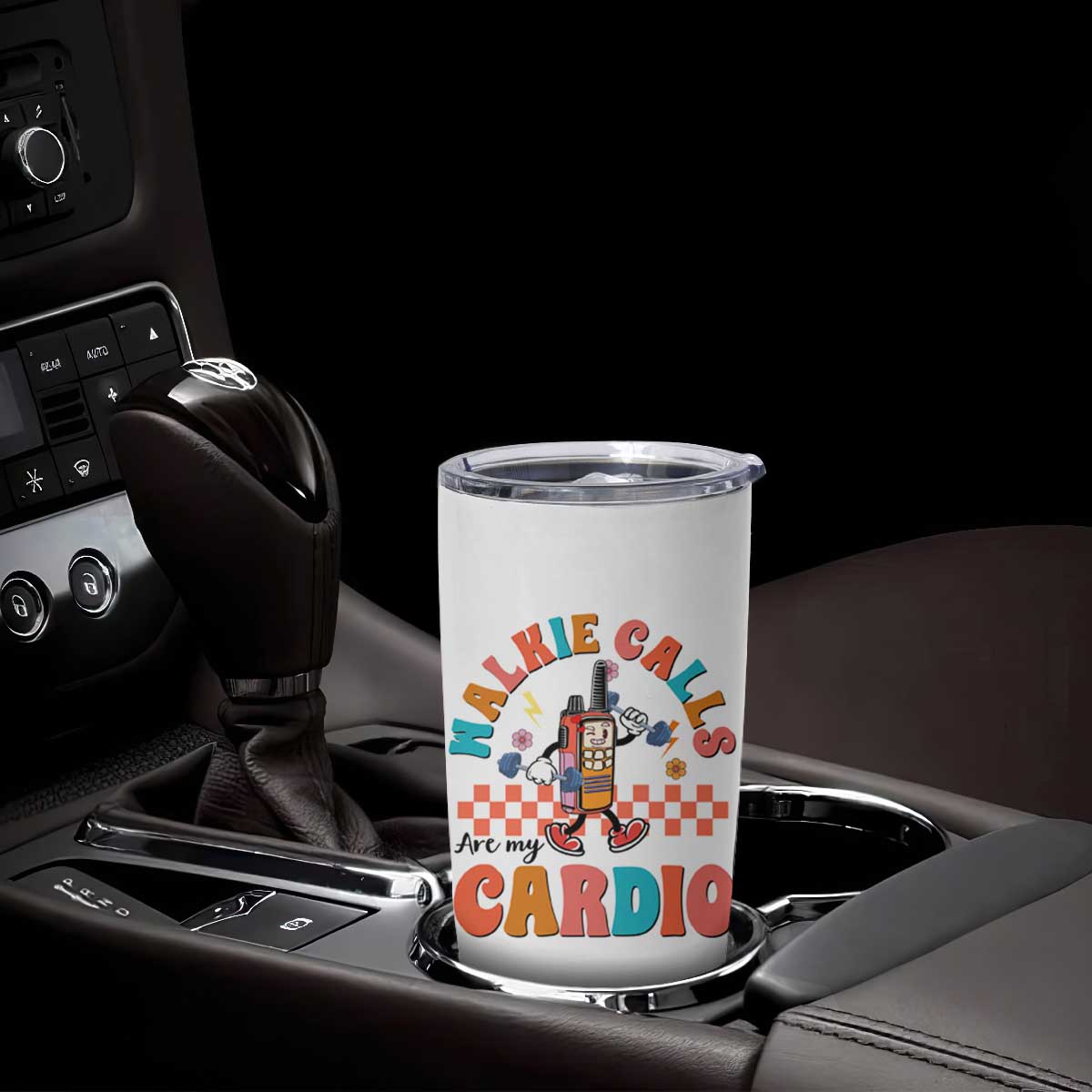 Special Education Tumbler Cup Walkie Calls Are My Cardio Inspirational ABA SPED TS02 Print Your Wear