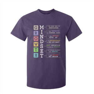 Special Education T Shirt For Kid Growth Mindset Positive Inspiration TS02 Purple Print Your Wear
