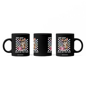 Hip Hop Easter Bunny Cleaning Pun Coffee Mug Funny Rabbit with Mop TS02 Print Your Wear