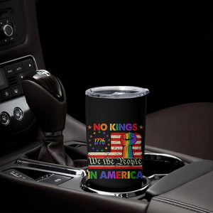 No Kings In America Rainbow Flag Tumbler Cup TS02 Print Your Wear