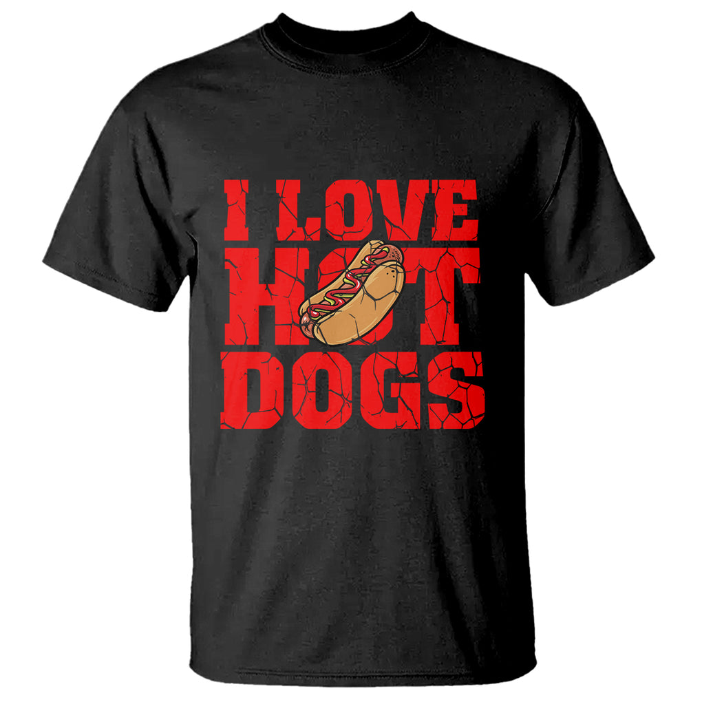 I Love Hot Dogs Funny Glizzy Globber T Shirt TS02 Purple Printyourwear