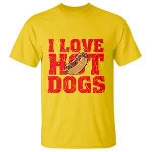 I Love Hot Dogs Funny Glizzy Globber T Shirt TS02 Printyourwear