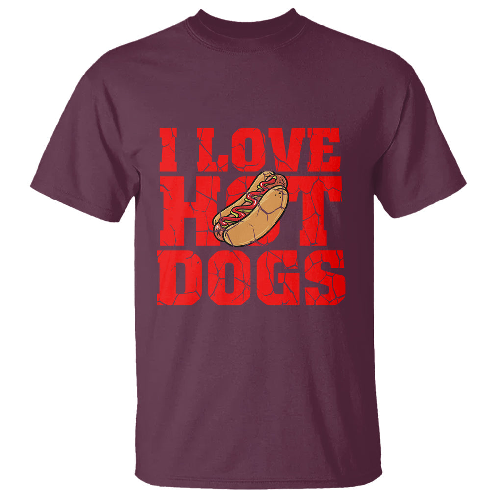 I Love Hot Dogs Funny Glizzy Globber T Shirt TS02 Printyourwear