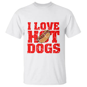 I Love Hot Dogs Funny Glizzy Globber T Shirt TS02 Printyourwear